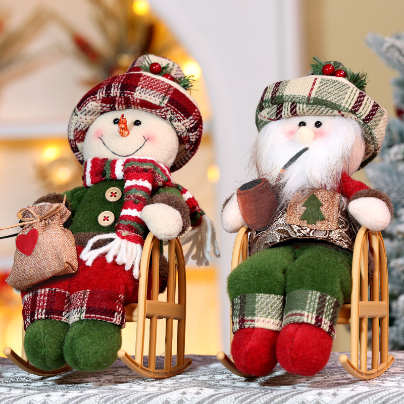 Christmas Throw Blanket - 1 adet noel süsü kumaş sallanan