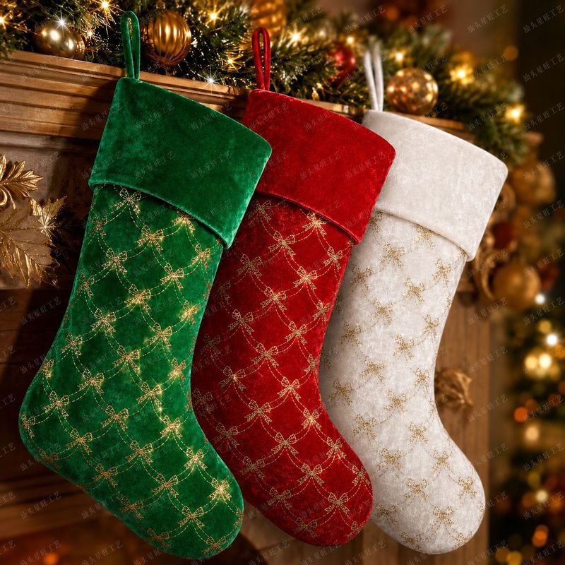 Christmas Stocking Hanging - Yeni Noel Çorabı Süsü, Noel Ağacı