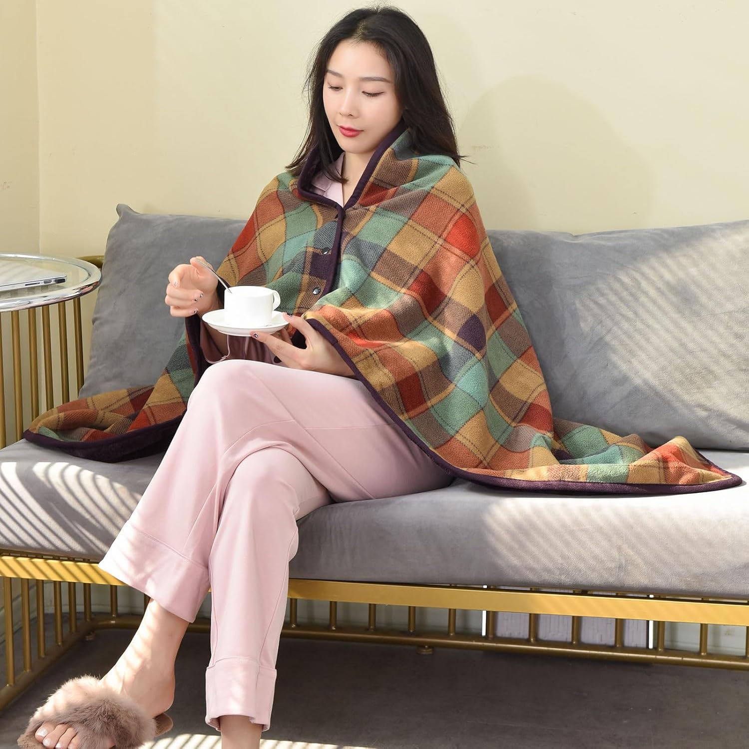 Giyilebilir Battaniye Örtüsü P - Christmas Throw Blanket incelemesi ve fiyatı