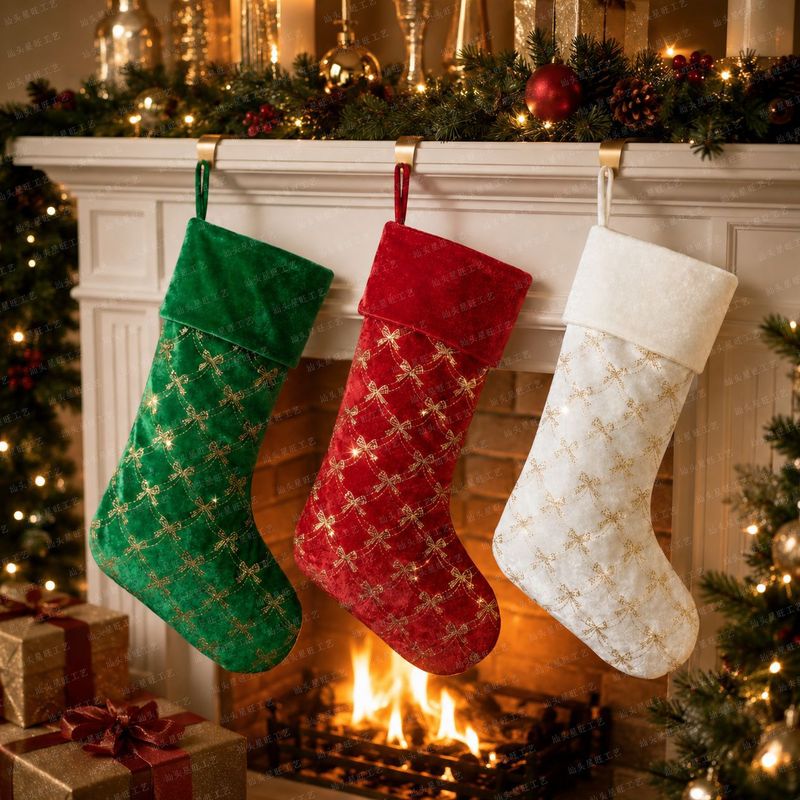 Yeni Noel Çorabı Süsü, Noel Ağ - Christmas Stocking Hanging incelemesi ve fiyatı